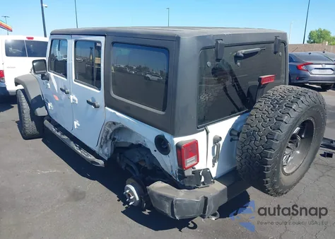 2014 Jeep Wrangler Unlimited Sport z USA, uszkodzony, nr VIN 1C4BJWDG9EL254957